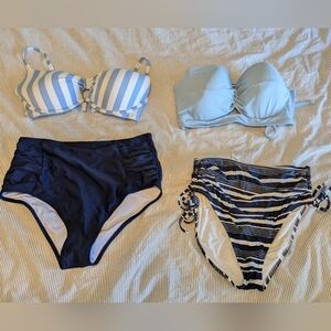 Bundle of High Waisted bikinis
